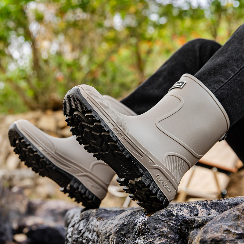 Fishing Boots - Größe 36-47, verschleißfeste Regenstiefel mit dicken
