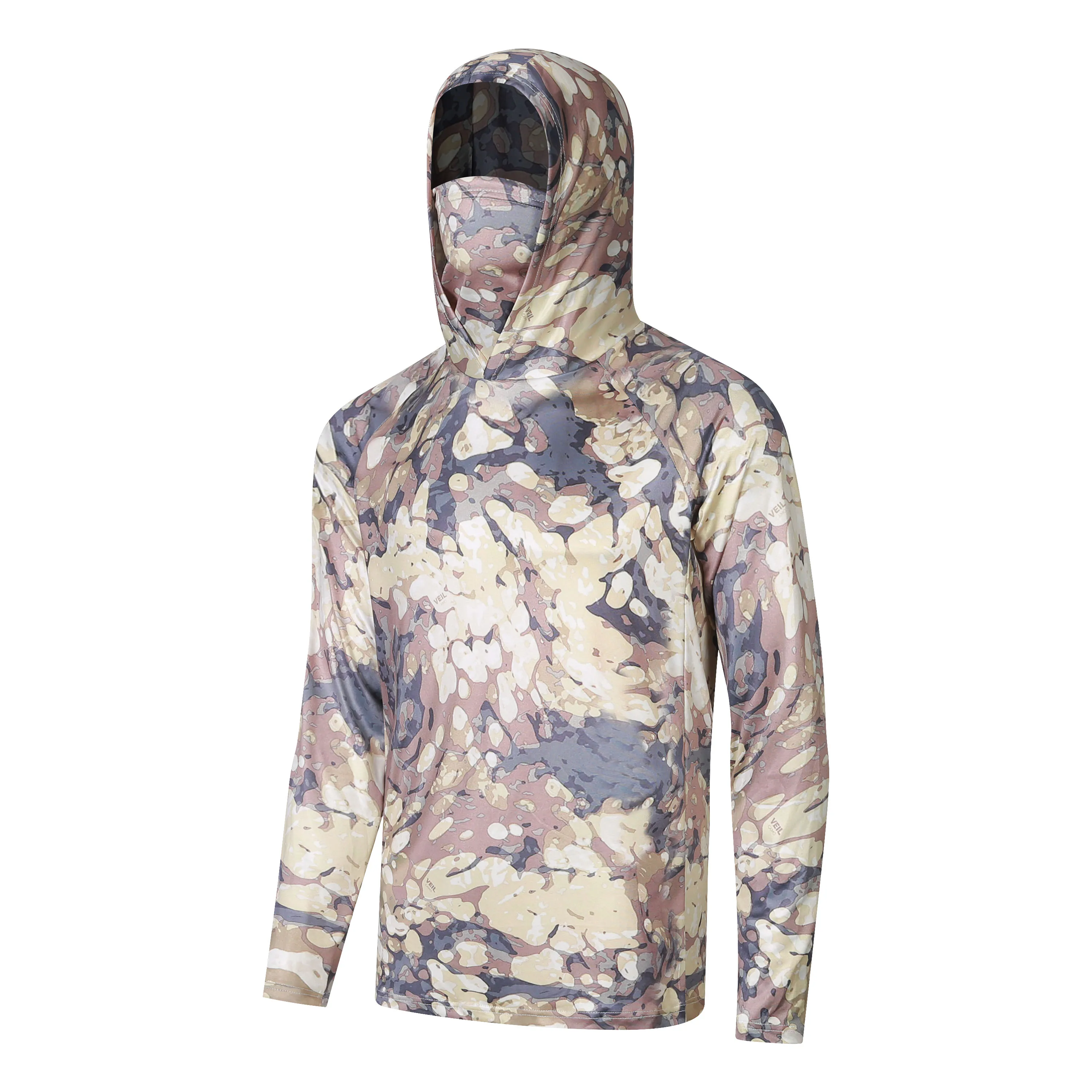 Fishing Shirt Uv Protection - Angelhemden für Männer Sonnenschutz Langarm-Trikots Sommer