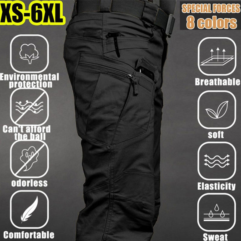 Fishing Pants Waterproof - Männer Taktische Cargo Hosen 6XL Plus