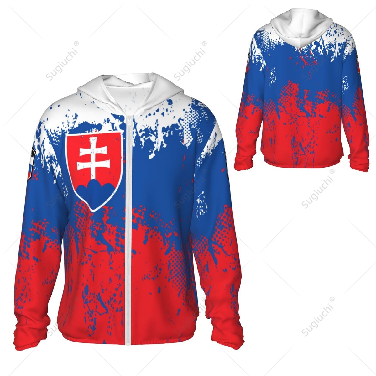 Slowakei Flagge Sonnenschutz H – Fishing Hoodie Bewertung und Preis