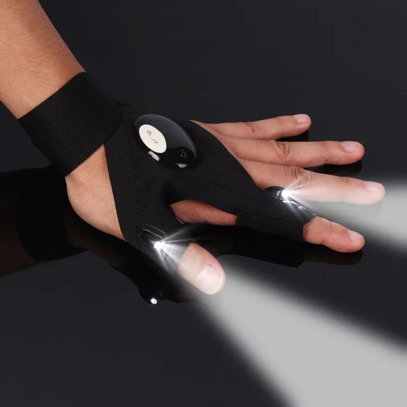LED-Halbfingerhandschuhe für M – Fishing Gloves Bewertung und Preis