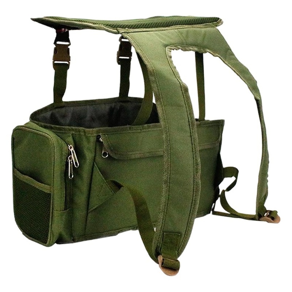 Grüner Angelrucksack aus Nylon – Fishing Backpack Bewertung und Preis