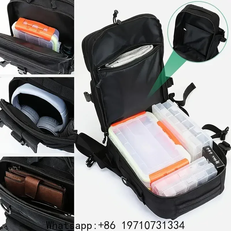 1000D Wasserdichter Rucksack A – Fishing Backpack Bewertung und Preis