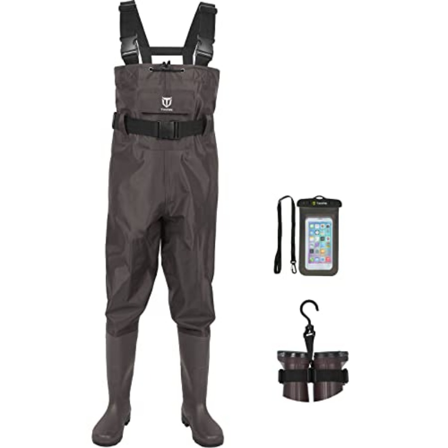 Wathose mit Stiefeln, 2-lagige – Fishing Waders Bewertung und Preis