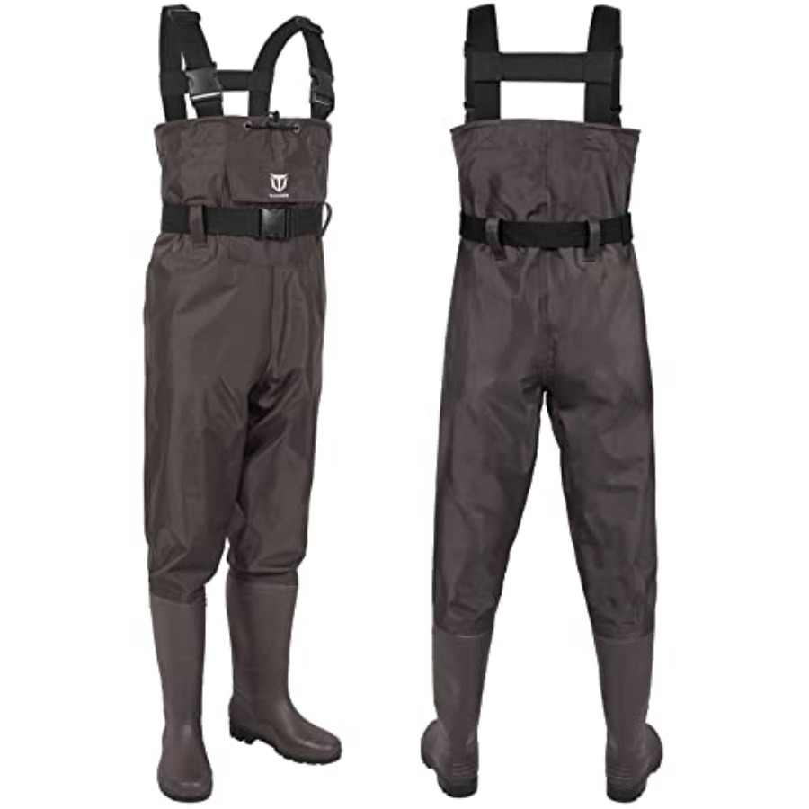 Wathose mit Stiefeln, 2-lagige – Fishing Waders Bewertung und Preis