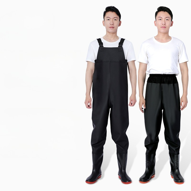 PVC-Brustwathose mit Stiefeln, – Fishing Pants Waterproof Bewertung und Preis