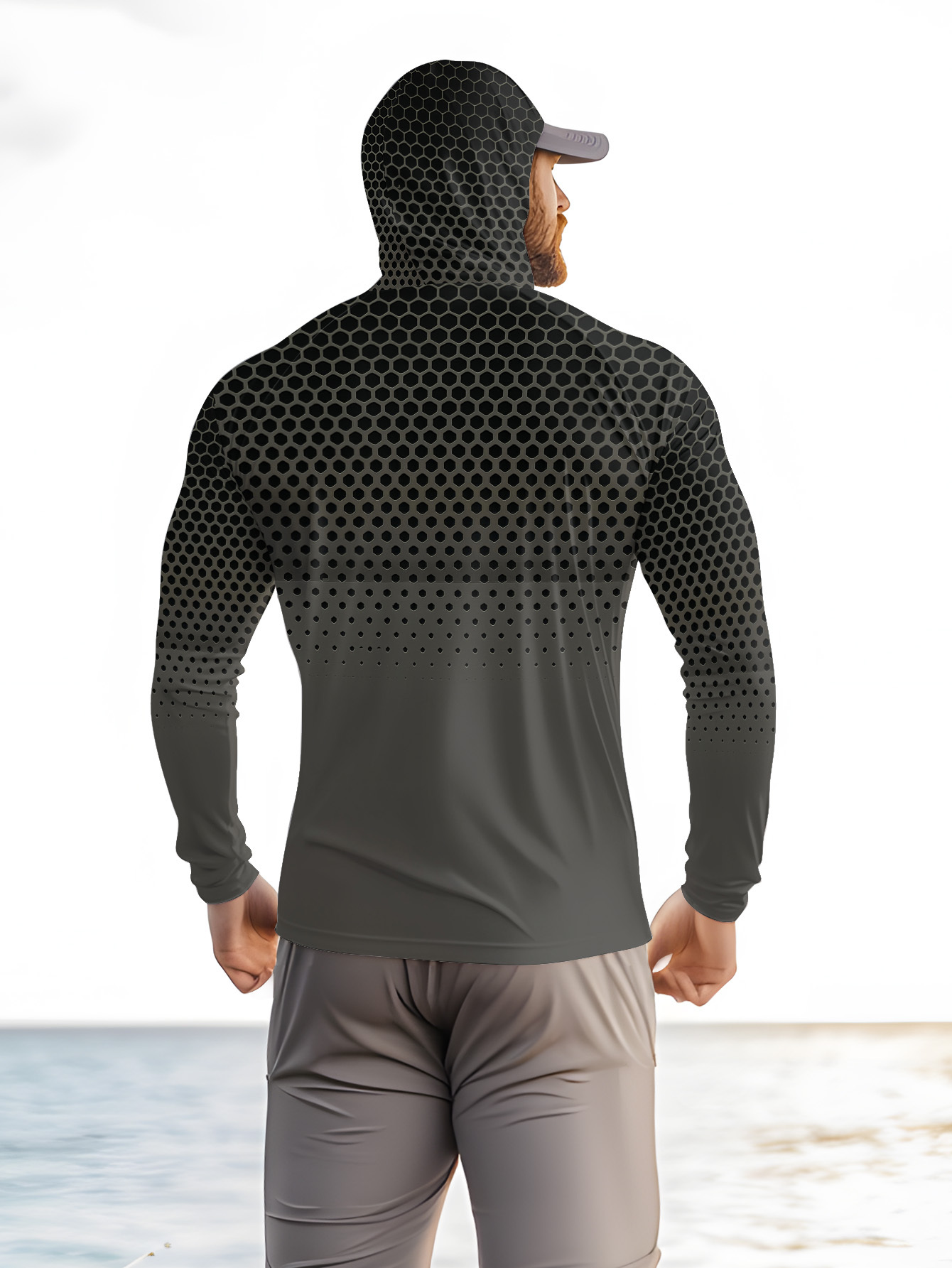 Herren Angelhemd mit Kapuze, L – Fishing Shirt Uv Protection Bewertung und Preis