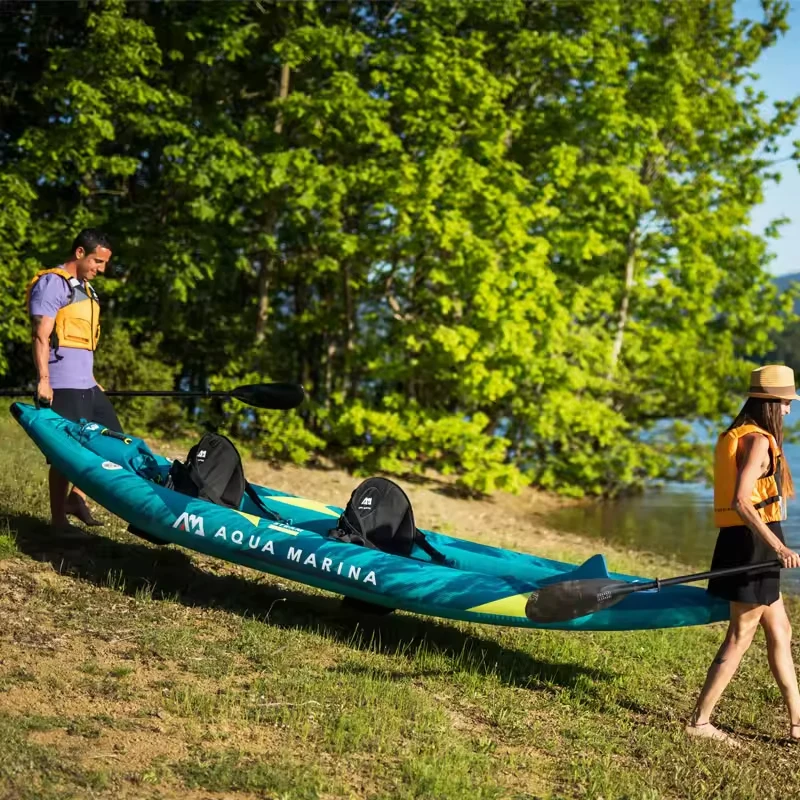 Aufblasbares Kanu-Kajak für 1- – Fishing Bag Waterproof Bewertung und Preis