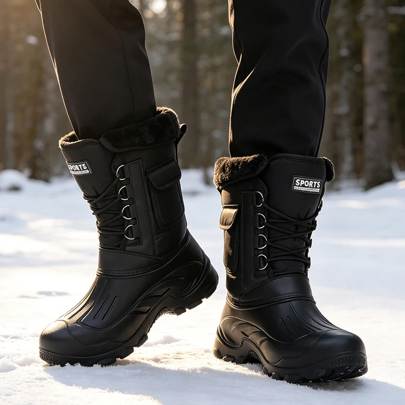 Herren Winter Schneestiefel Ou – Fishing Boots Bewertung und Preis