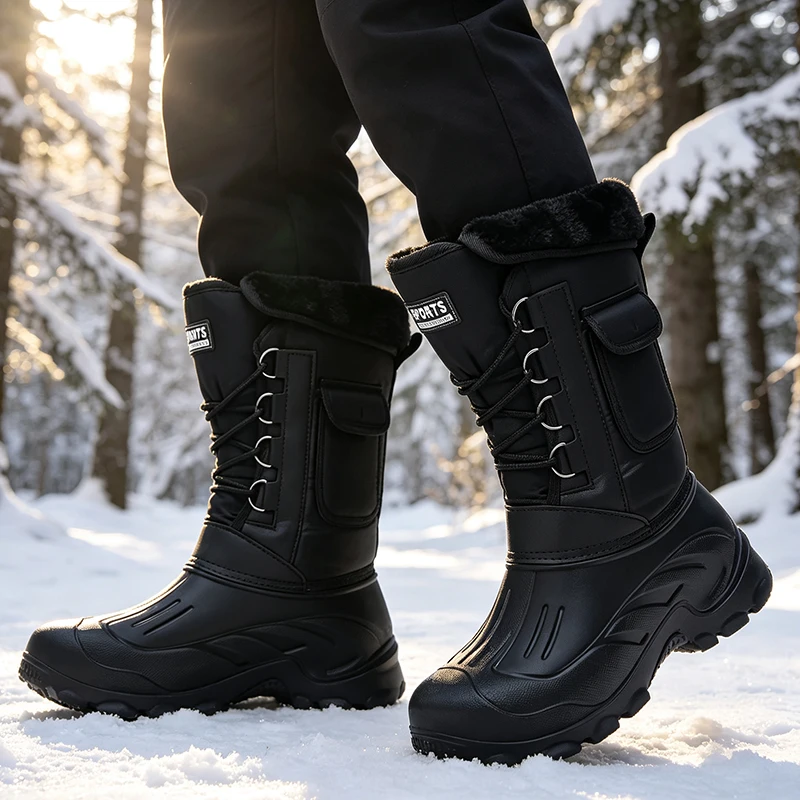 Herren Winter Schneestiefel Ou – Fishing Boots Bewertung und Preis