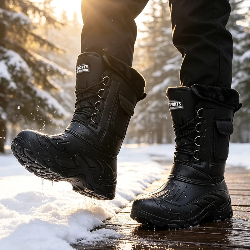Herren Winter Schneestiefel Ou – Fishing Boots Bewertung und Preis