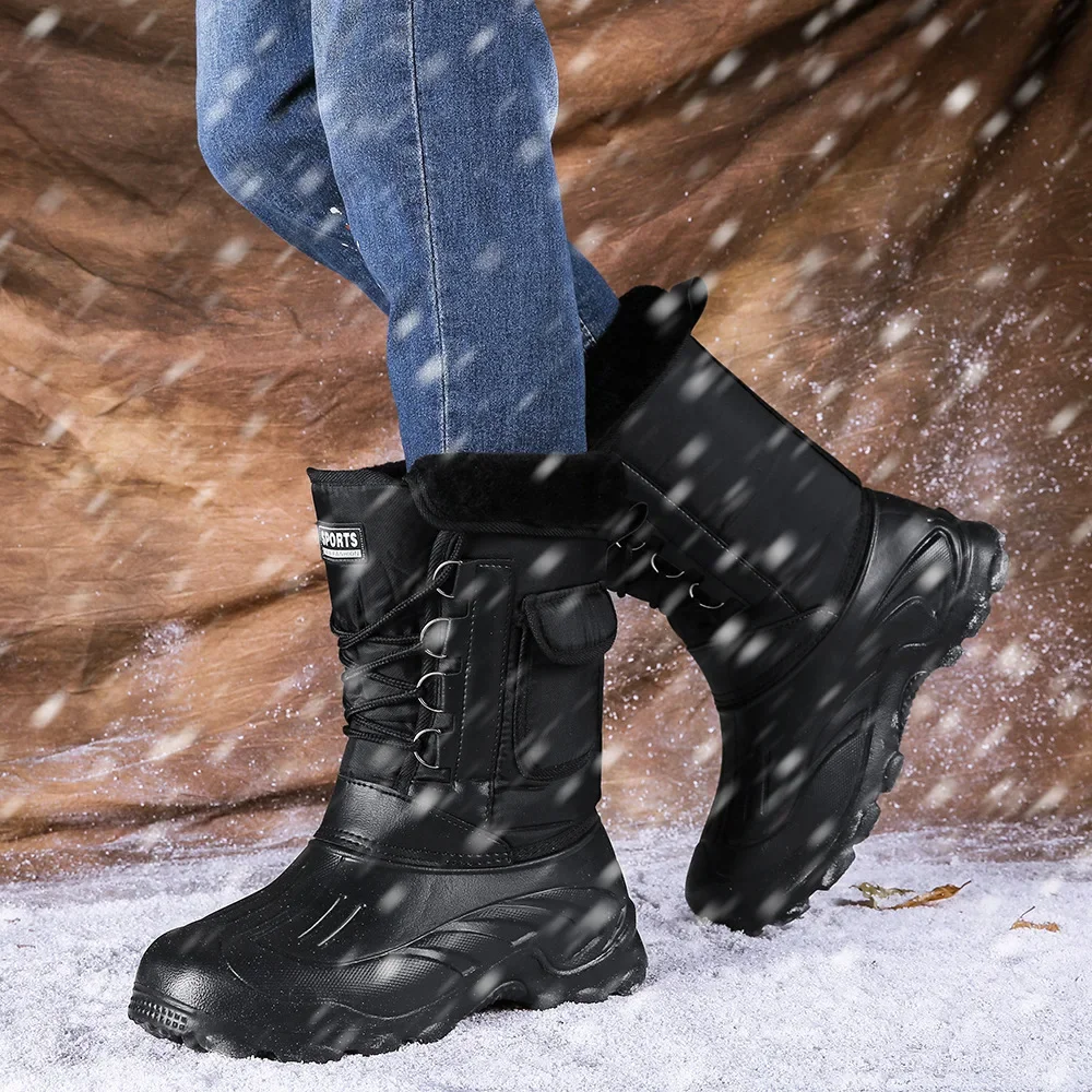 Herren Winter-Schneestiefel Ou – Fishing Boots Bewertung und Preis