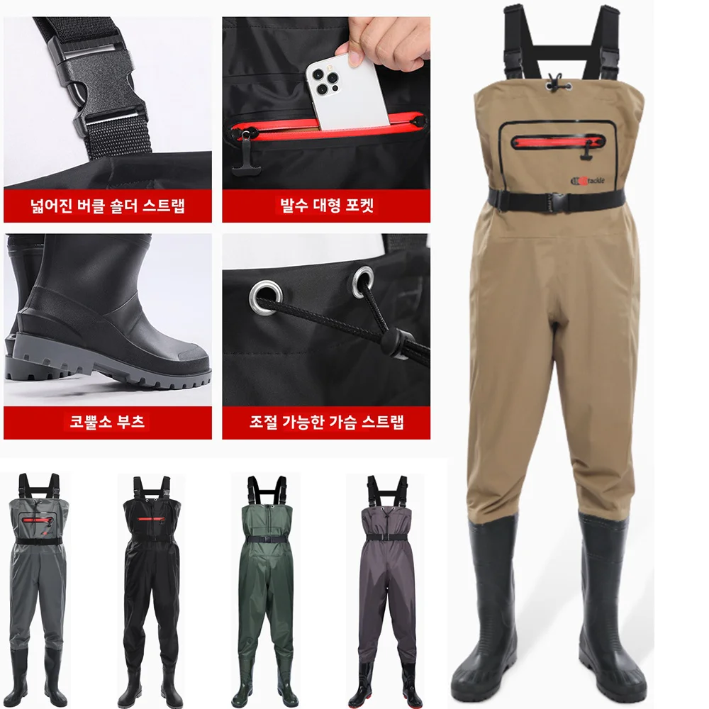Wasserdichte Wathose mit Angel – Fishing Pants Waterproof Bewertung und Preis
