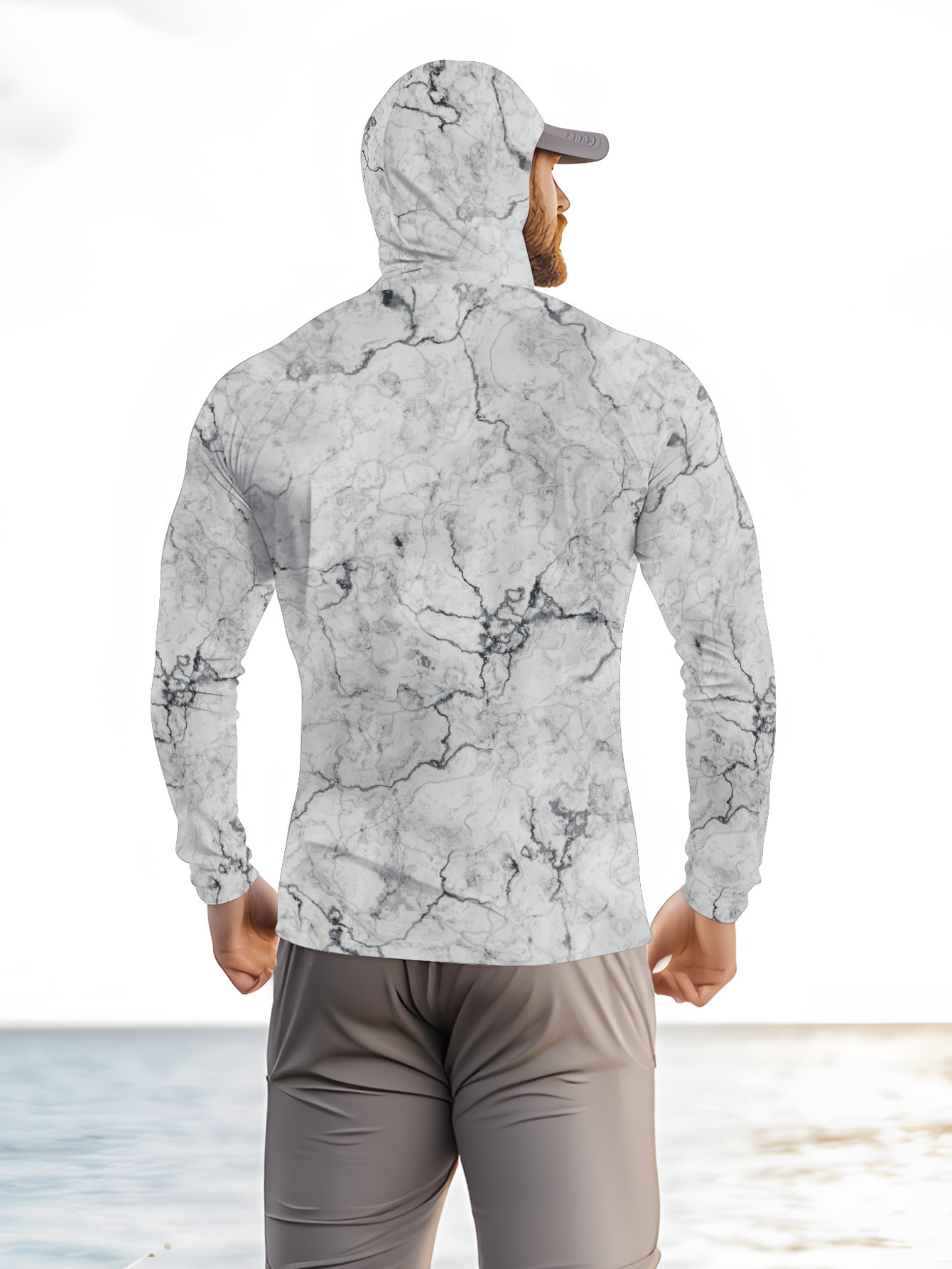 Herren Angelhemd mit Kapuze, L – Fishing Shirt Uv Protection Bewertung und Preis