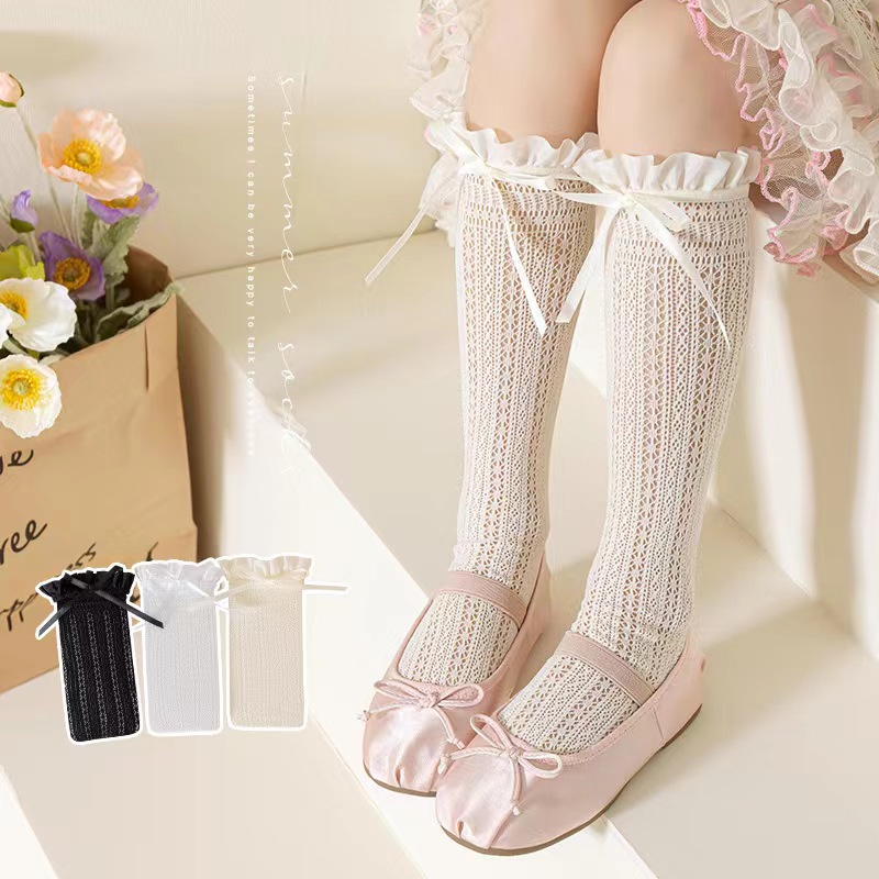 Mädchen Lange Röhre Spitze Str – Fishing Socks Bewertung und Preis