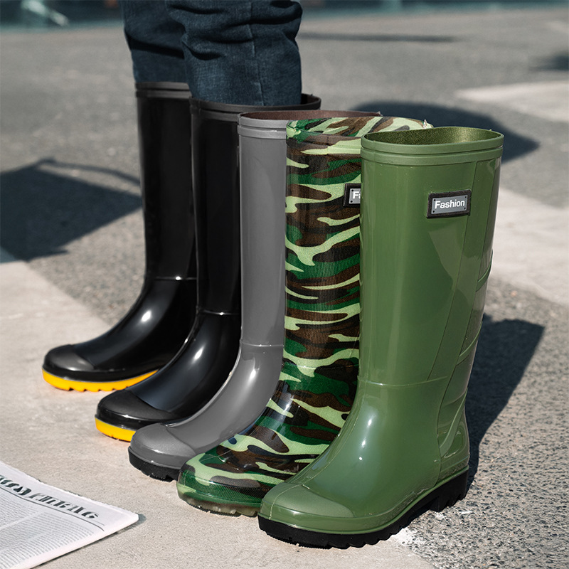 Herren Mode Lange Regenstiefel – Fishing Boots Bewertung und Preis